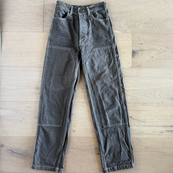 Jesse Kamm Denim - JESSE KAMM - Patchfront handy pant - Mushroom - 0